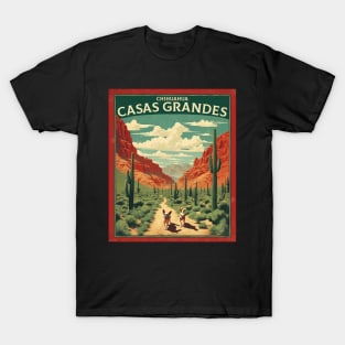 Casas Grandes Chihuahua Mexico Tourism Travel Vintage T-Shirt